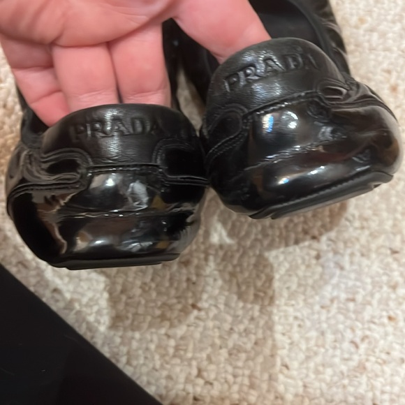 Vintage Prada Sport patent ballet flats - Picture 3 of 5